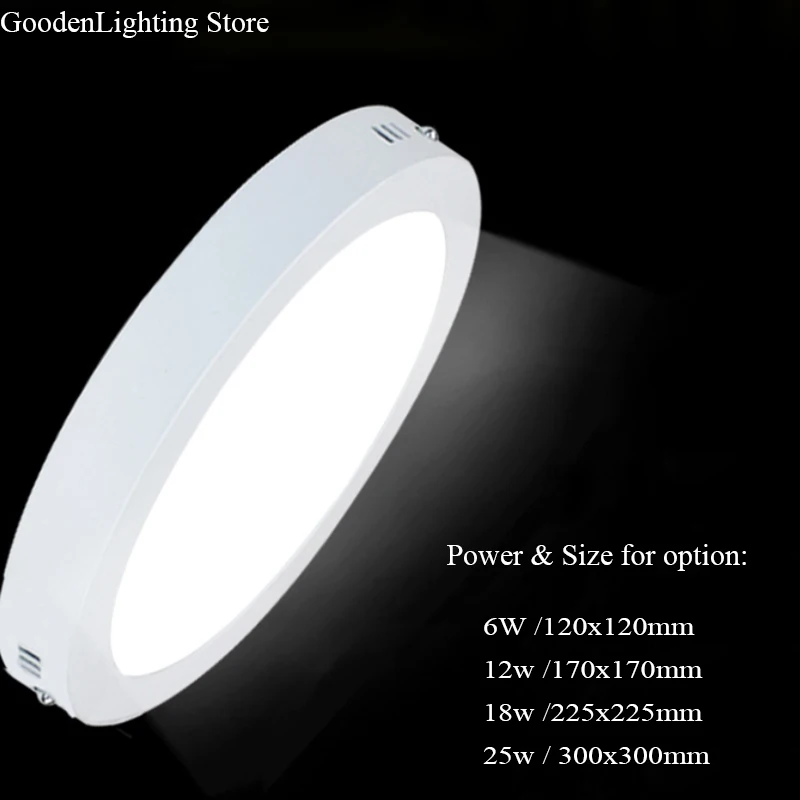 Sqaure & rouond panel ceiling down light-7