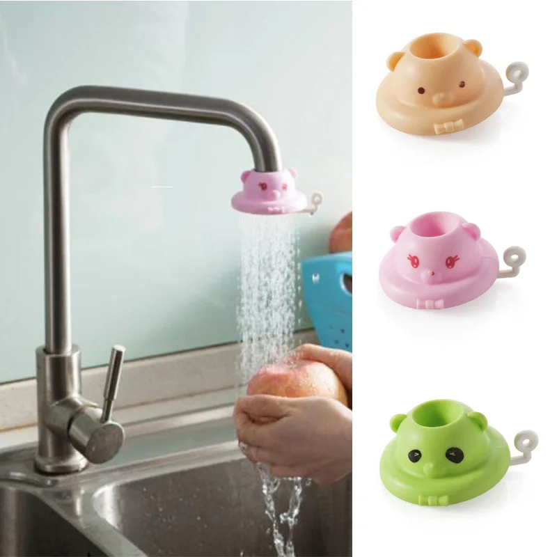 

Faucet Extender For Kids Hand Washing Children Bathroom Hand Washing Kitchen Faucet Saving Water Sprayers Kitchen Accessories