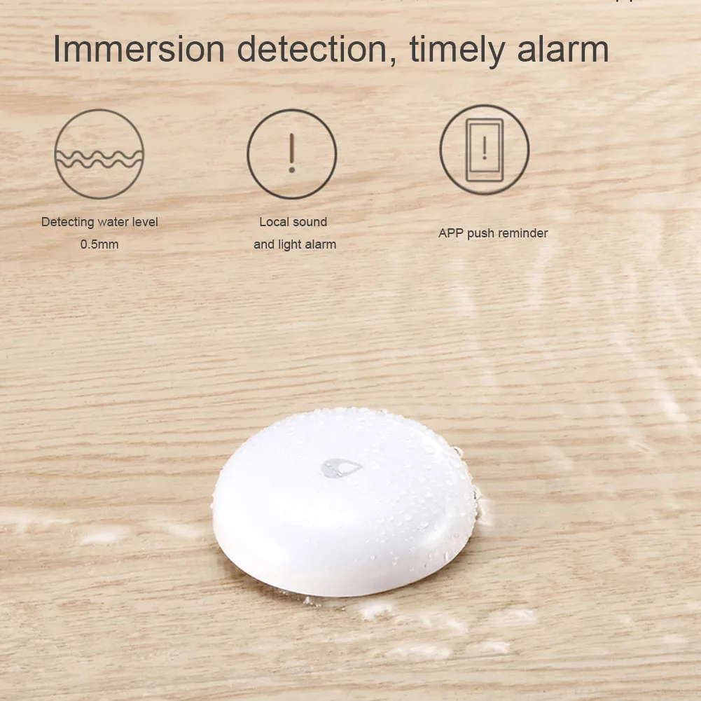 Smart Water Detector Alarm Water Leak Sensor Remote Immersing Alarm for Home SL@88