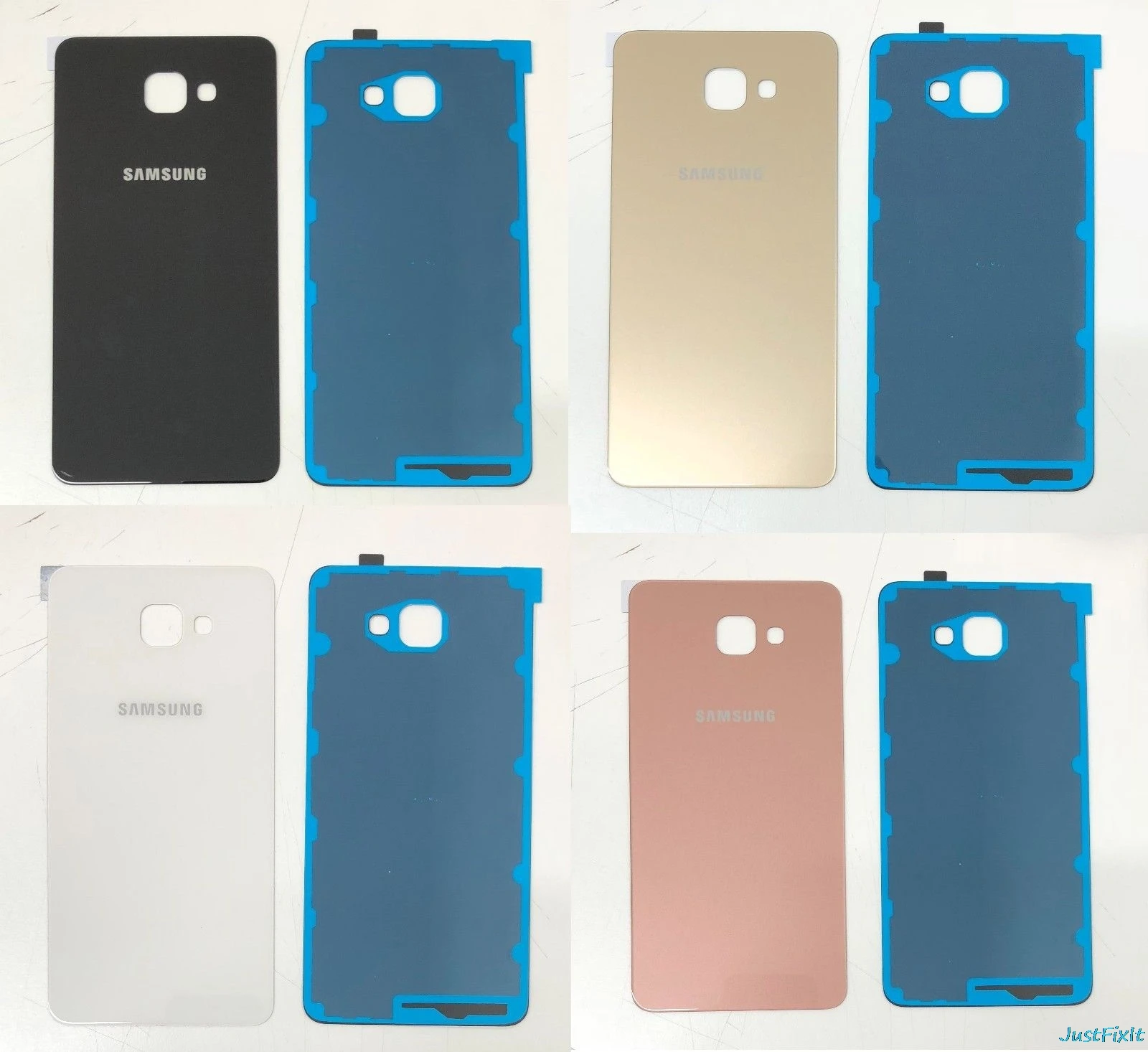 

Back Battery Cover For Samsung Galaxy A9 2016 A910 Housing Rear Glass Door Case