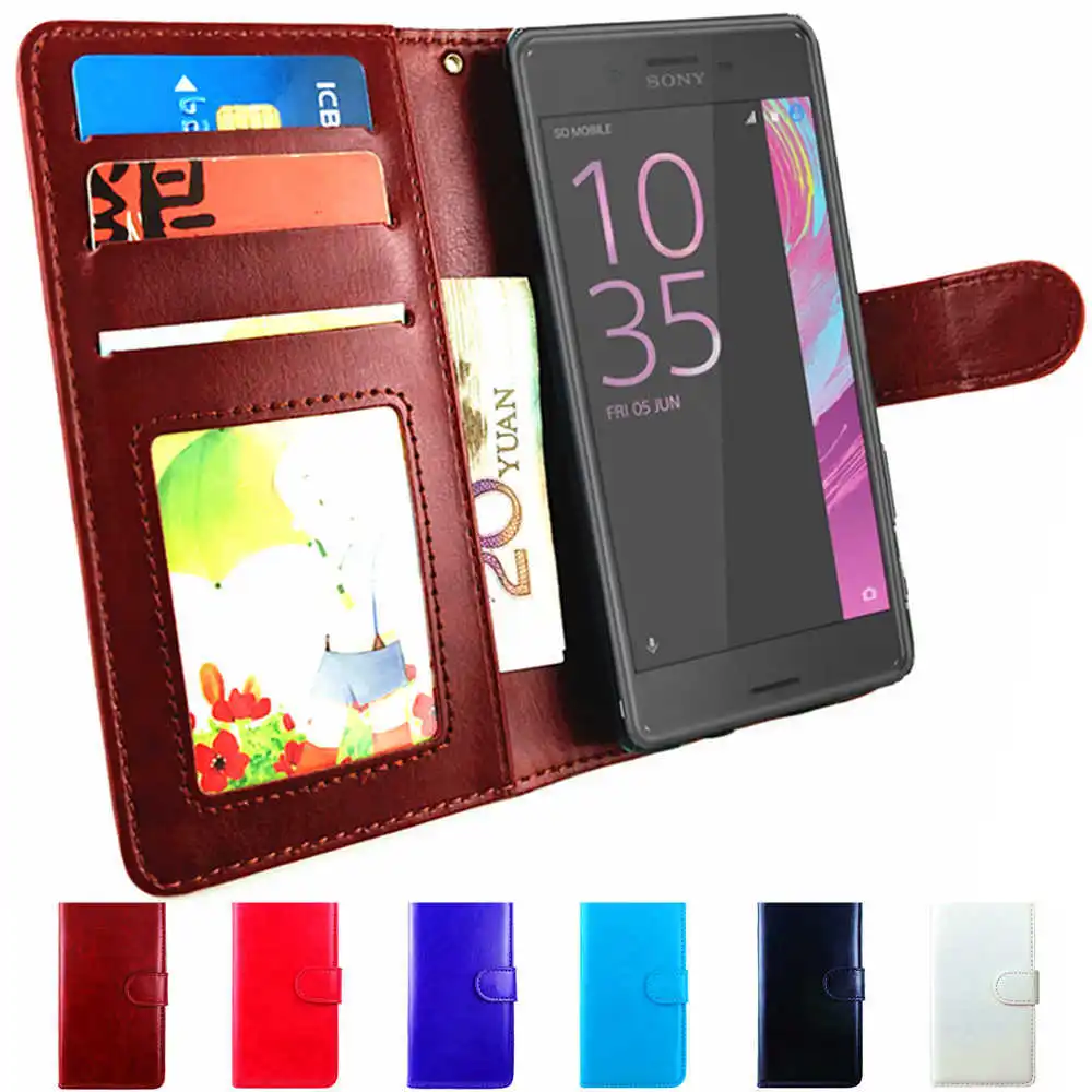 Чехол для Sony XA Filp чехол Xperia F3112 F3111 F3113 кожаный чехол-бумажник телефона Tuba SS F3115 F3116
