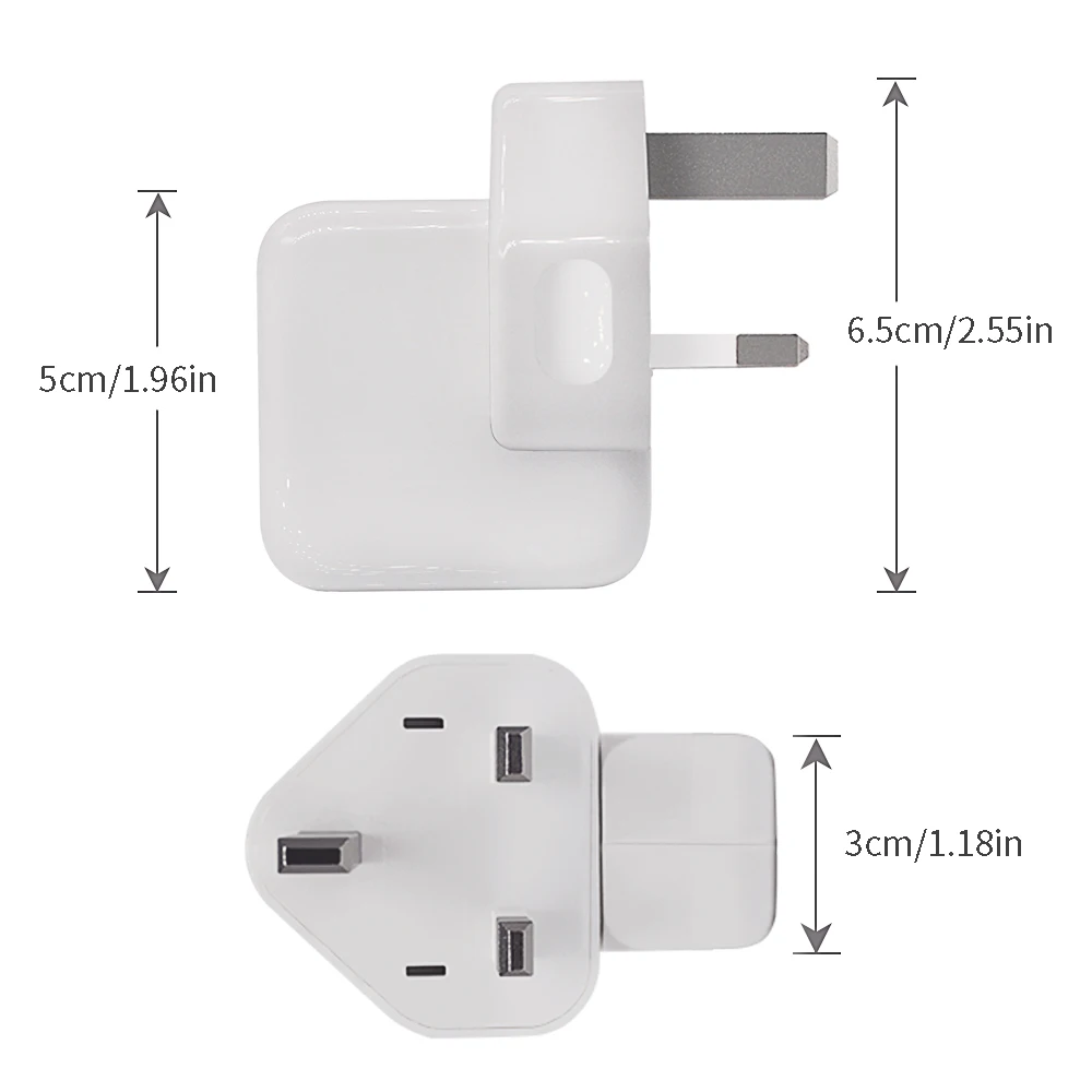 USB настенное зарядное устройство Aobiny 3PIN вилка стандарта Великобритании для USB порта переменного тока 5 В 2A адаптер для мобильных телефонов, планшетов и других USB устройств