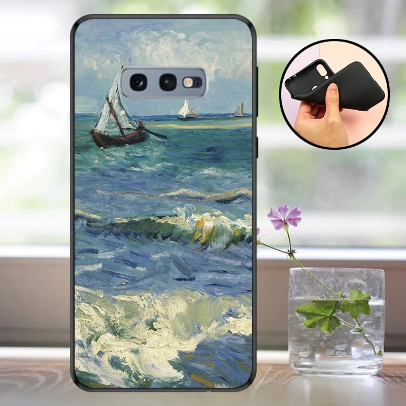 Чехол для samsung Galaxy S10E чехол s силиконовый матовый чехол Galaxy S10E задняя крышка для Funda samsung S10E S 10E чехол для телефона бампер - Цвет: FGL