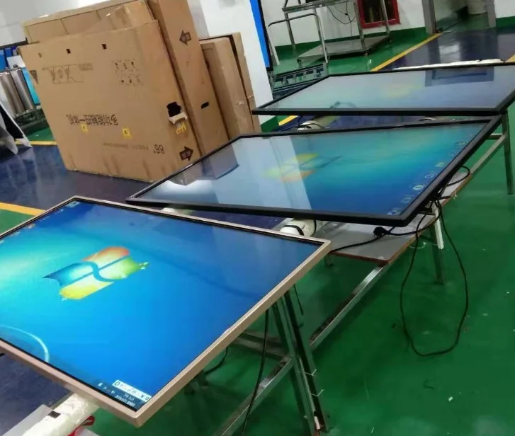  DIY 84 98 zoll 4K led lcd tft hd 1080p TV funktion interaktive touch screen smart lehre display whi
