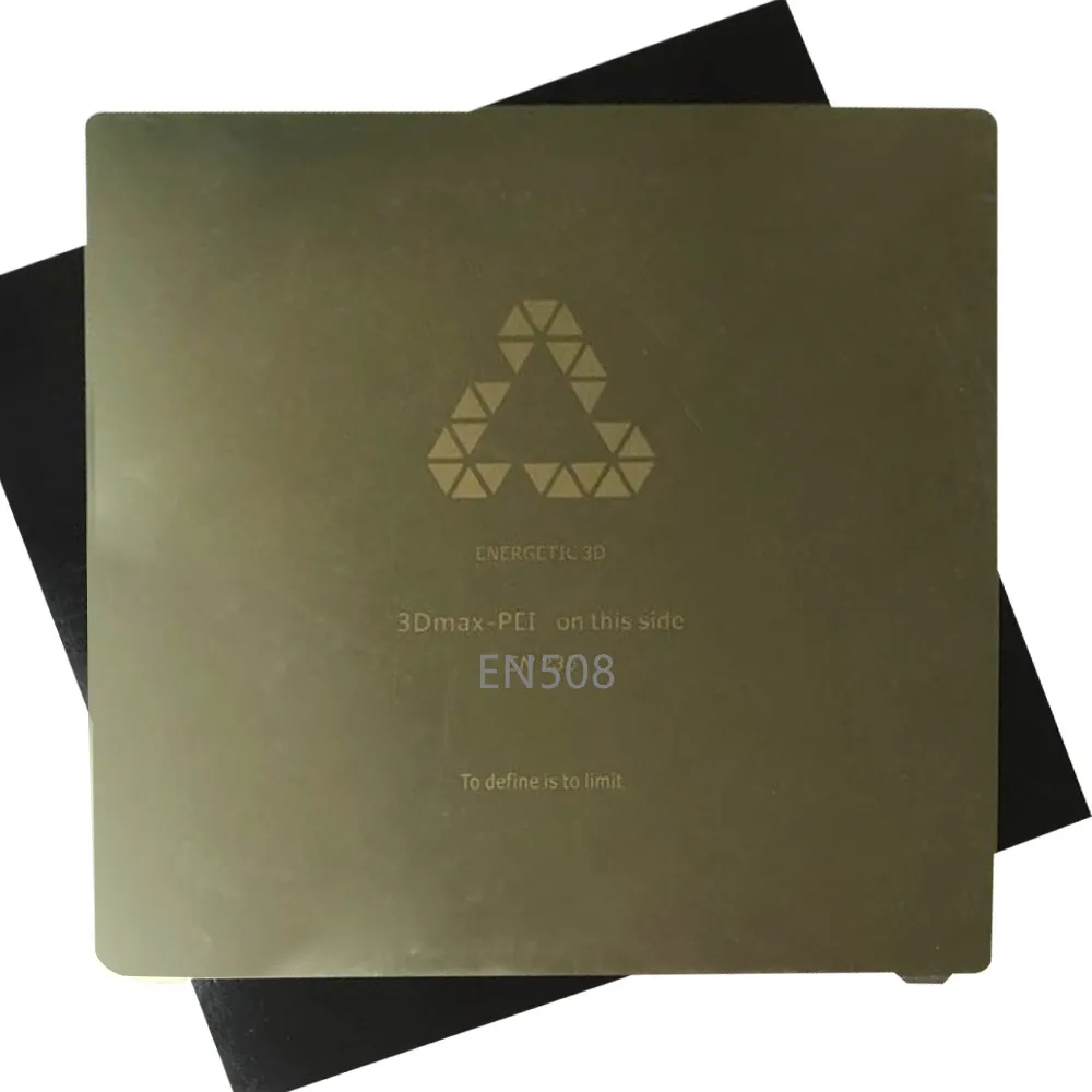 حيوية جديد 508x508 مللي متر/20 ''فليكس ربيع الصلب تطبيق بى + المغناطيسي الساخن ملصقا ل CR-10 s5 3D طابعة كبيرة طباعة السرير