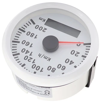 

Motorcycle GPS Speedometer 85mm Speed Gauge Universal Odometer 200KMH For ATV UTV Motorcycle Marine Boat .