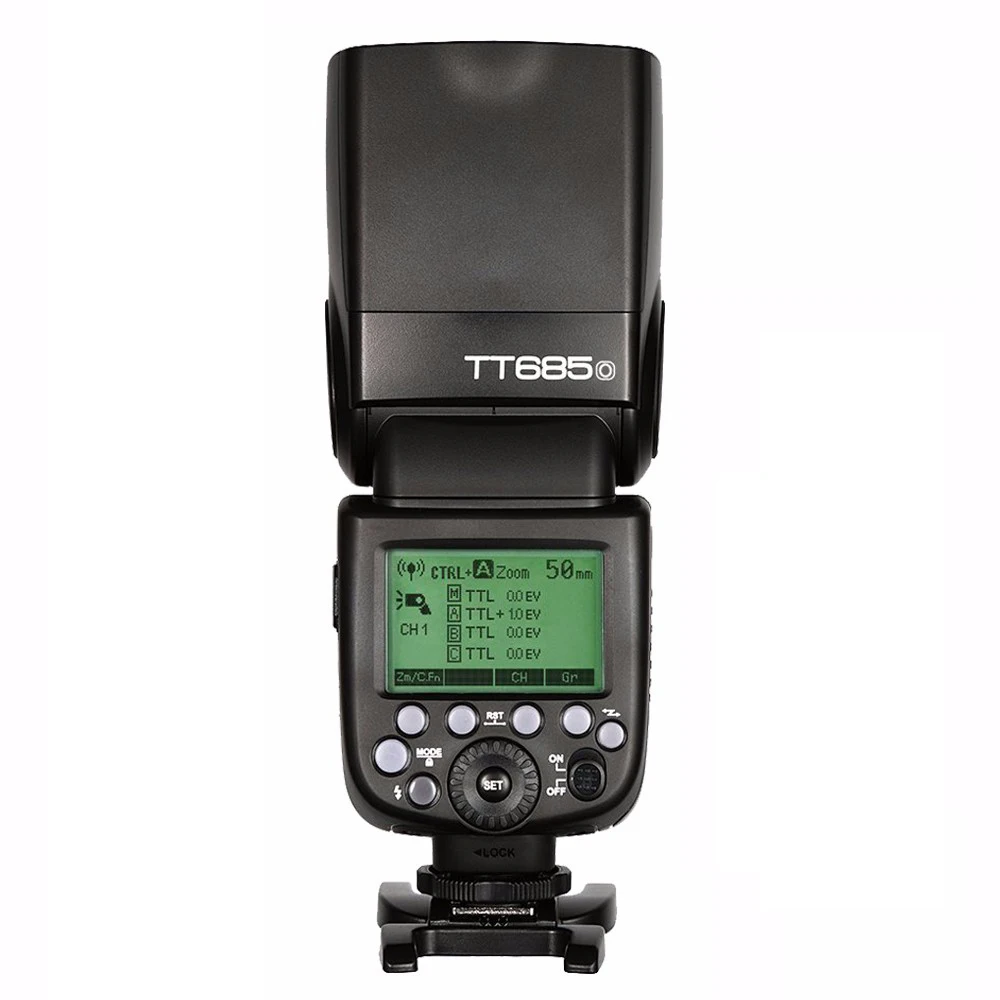 

Godox TT685O 2.4G HSS 1/8000s i-TTL GN60 Wireless Speedlite Flash for Olympus Camera High Speed HSS Speedlite