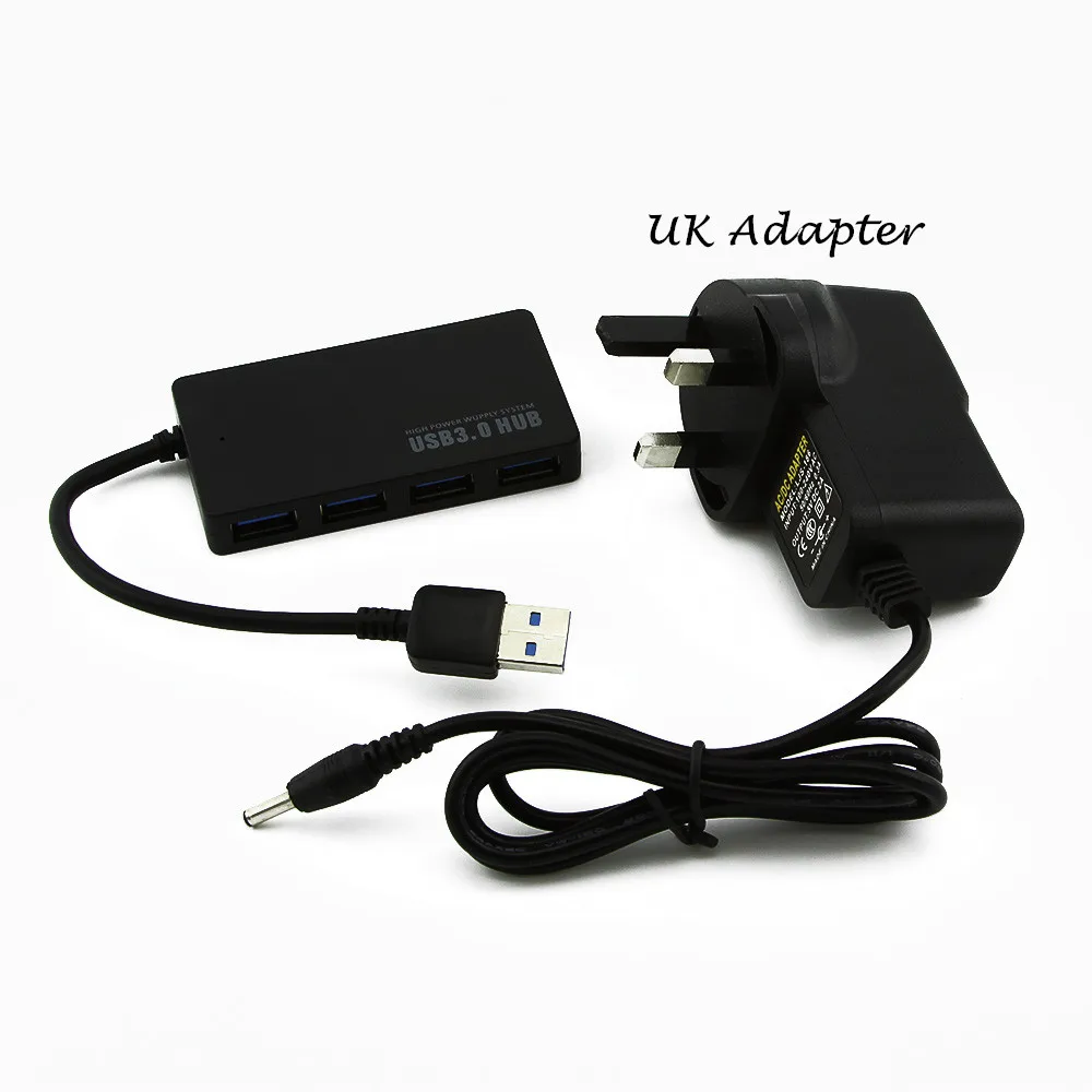 USB 3 0 концентратор usb хаб Мульти разветвитель 4 Применение Мощность адаптер Порты