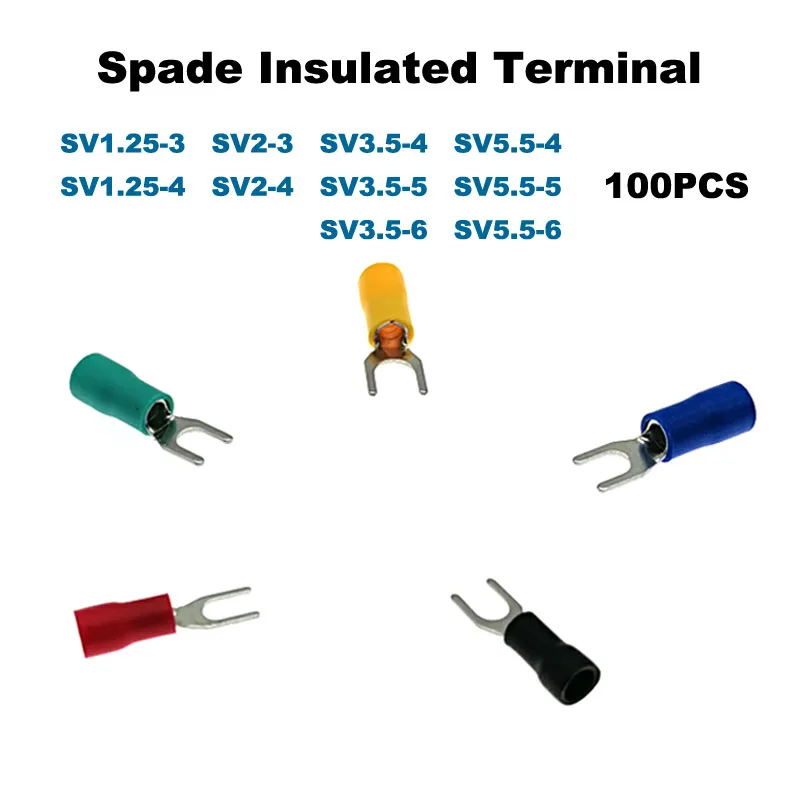 spade insulated terminal