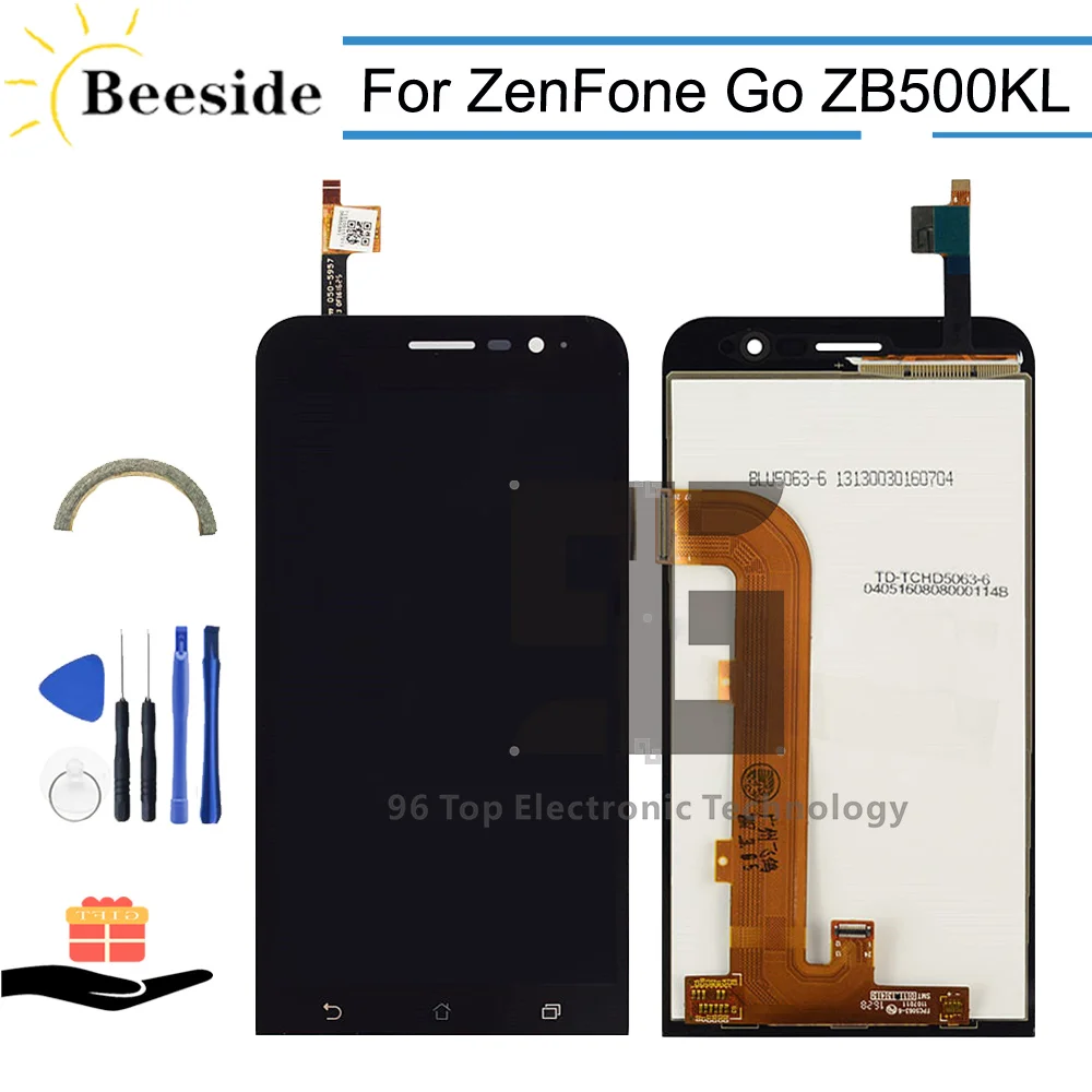 

AA+ Quality LCD 5.0'' For Asus ZenFone Go ZB500KL X00AD X00ADA X00ADB X00ADC LCD Display Touch Screen Digitizer Assembly Replace