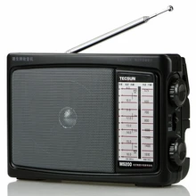 Розничная и TECSUN MS-200 радио FM/MW/SW радио многополосный радиоприемник двойное преобразование портативный аудио радио портативный