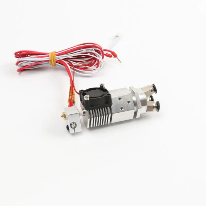 HE3D 3 في 1 خارج متعددة اللون الطارد الساخن النهاية كيت ثلاثة ألوان التبديل hotend عدة ل 0.4 مللي متر 1.75 مللي متر 3d أجزاء الطابعة