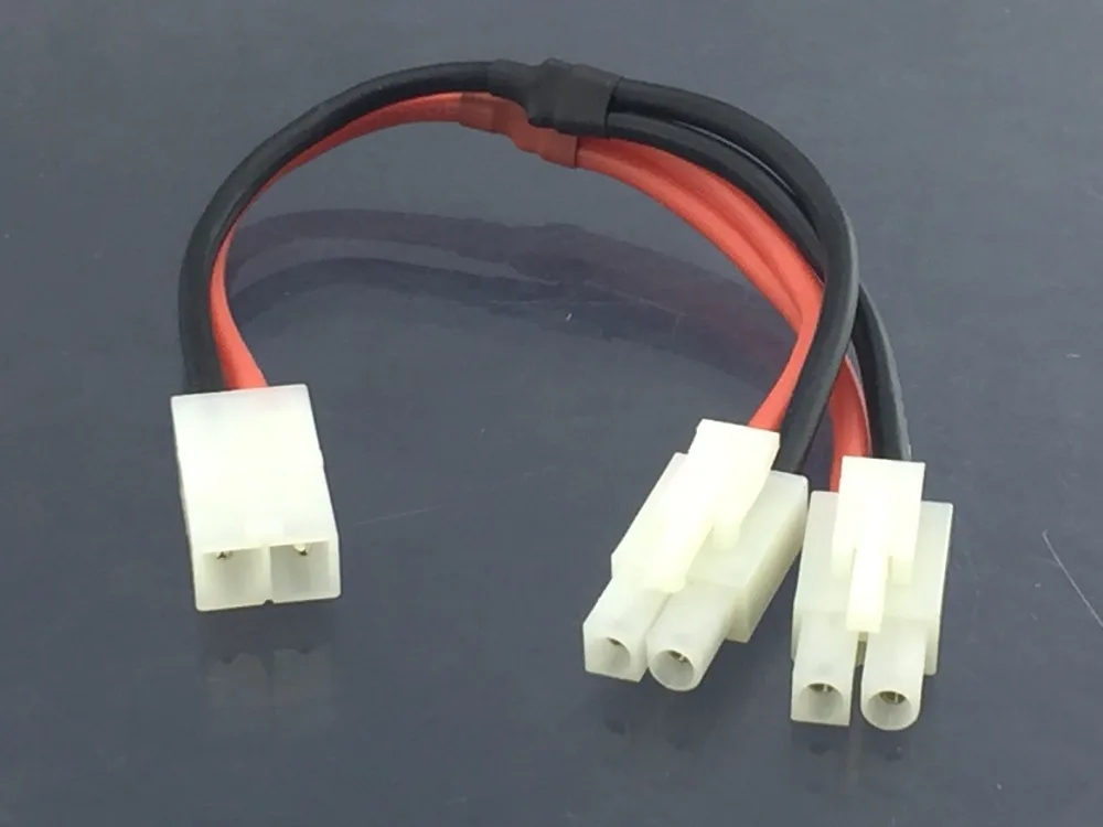 Tamiya Female to 2x Male Parallel Battery Adapter fr RC Car Boat LiPO
