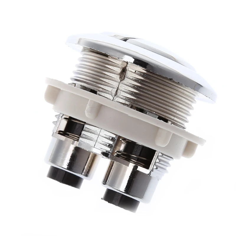 

Dual Flush Toilet Tank Button Closestool Bathroom Accessories Water Saving Valve