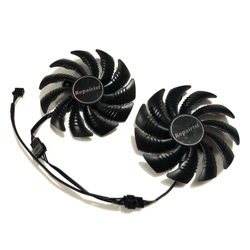 Кулер для видеокарты GeForce GTX 1050/1060 GPU T129215SU 90 мм графический вентилятор GIGABYTE GTX1050