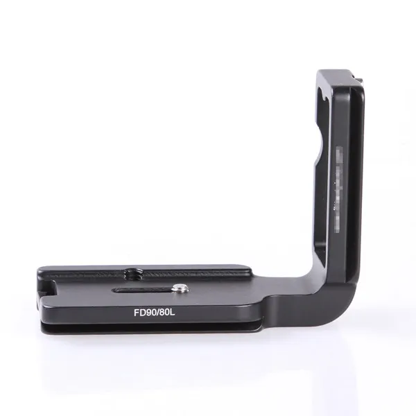 Quick Release Vertival L Bracket Plate Camera Hand Grip Holder for