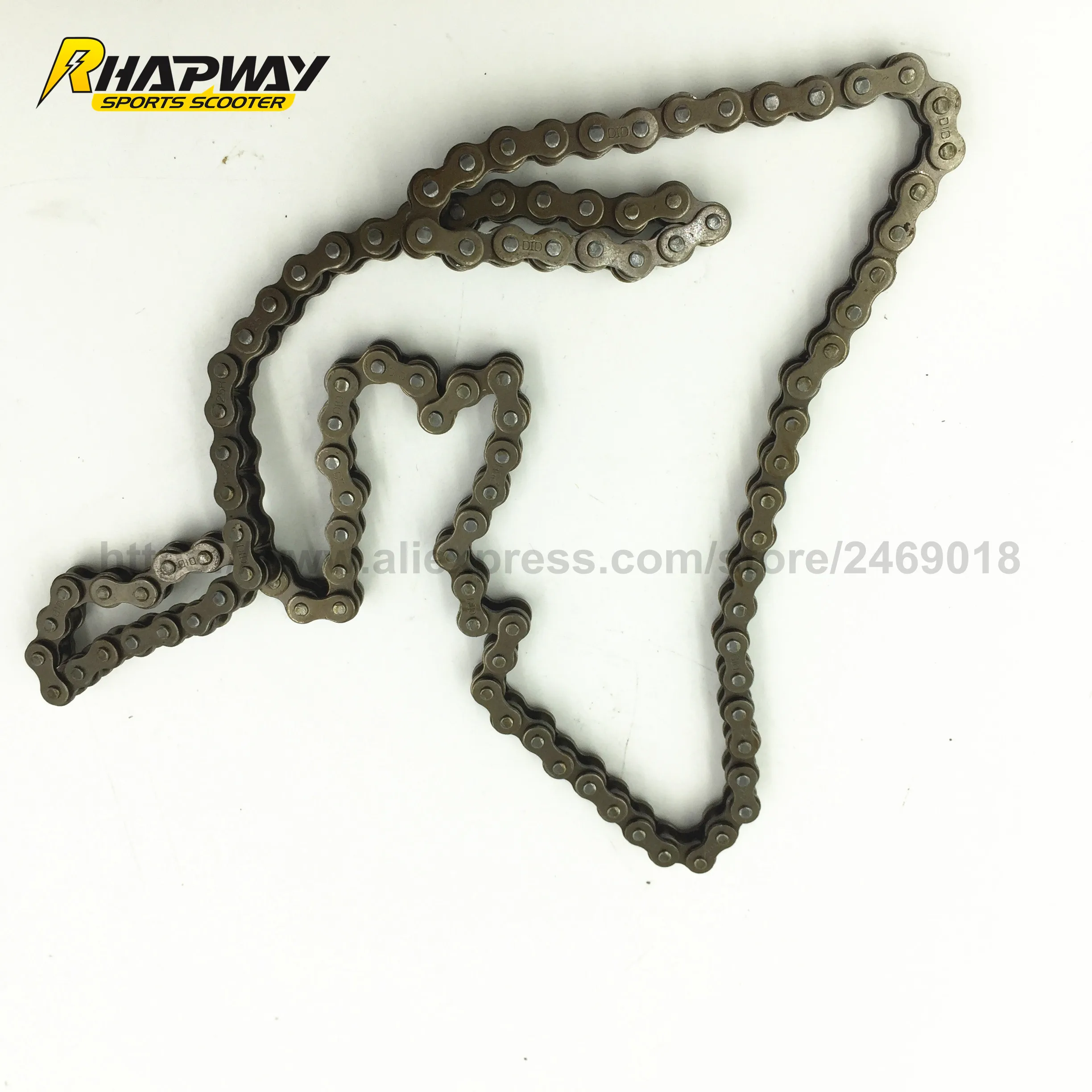 25H 116 Links Figure 8 Shape Scooter Chain/ Electric Scooter 73.6cm Length Chain (Electric