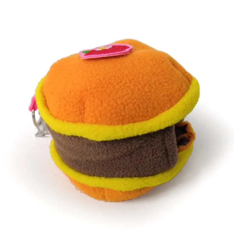

Hamster Hamburger Nest Small Pets Winter Warm Cotton Nest Cartoon Bread Bedroom Cabin Portable Can Hang Nests