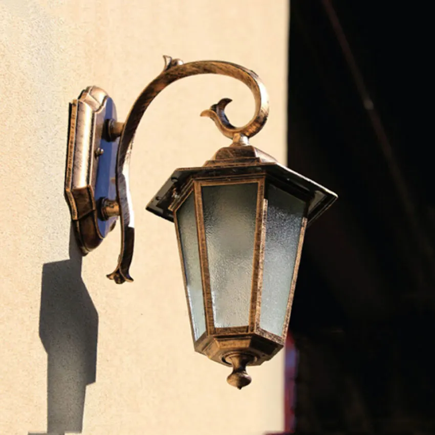 Outdoor wall lamp villa balcony porch corridor wall sconce gateway yard street garden fence light