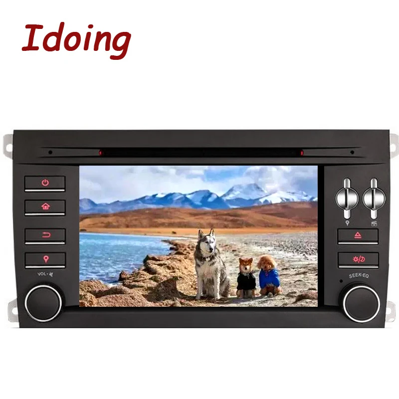 Perfect Idoing 2Din Steering Wheel For Porsche Cayenne Car Multimedia DVD Player Android7.1 GPS Navigation Video WIFI SWC Head Stereo 3 Perfect Idoing 2Din Steering Wheel For Porsche Cayenne Car Multimedia DVD Player Android7.1 GPS Navigation Video WIFI SWC Head Stereo 3