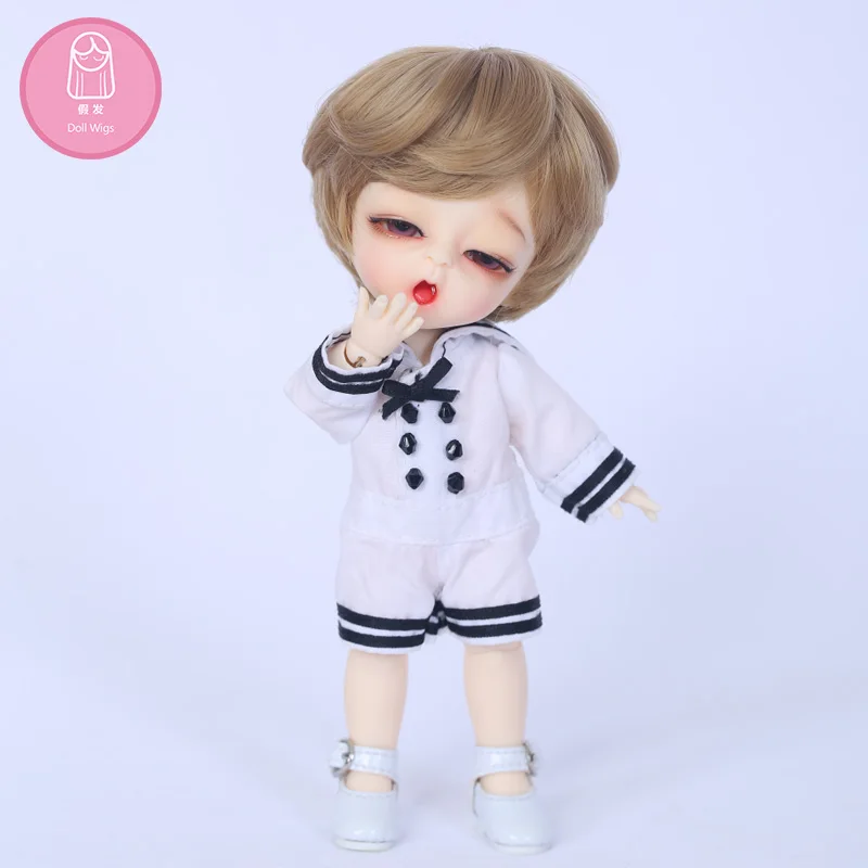 Парик для куклы BJD L8 #31 бесплатная доставка размер 9 см 1/8 высокотемпературный