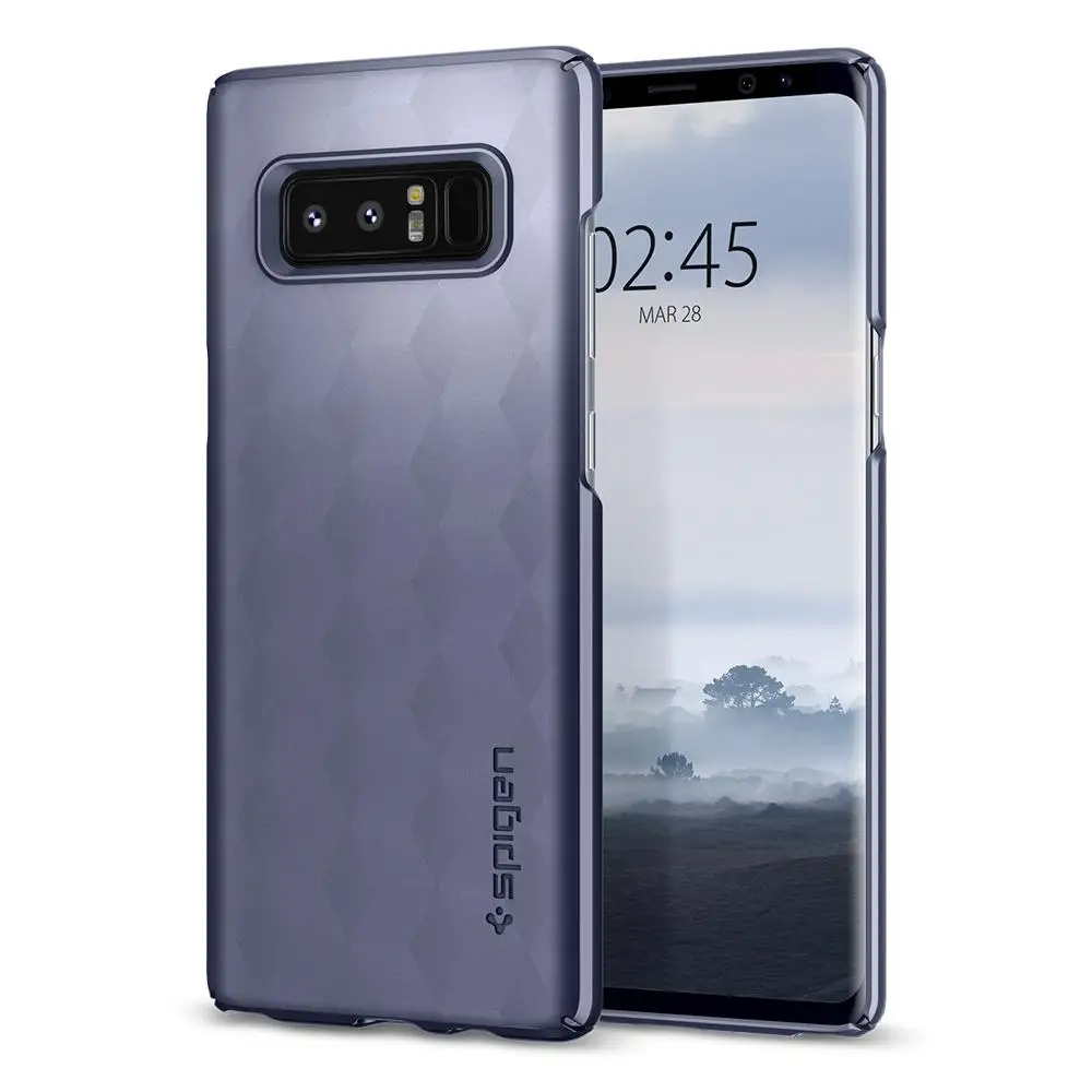 100% Оригинальный Тонкий чехол SPIGEN для samsung Galaxy Note 8|case for galaxy|case samsungcase |