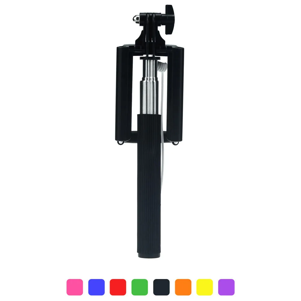 

1PC Mini Extendable Handheld Fold Self-portrait Stick Holder Monopod Selfie Stick Stabilizer For Xiaomi Iphone Samsung