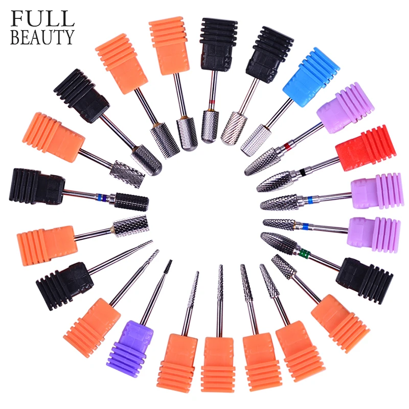 

1pcs 22 Type Tungsten Metal Burr Nail Drill Bit Removal Clean Electric Machine Manicure Pedicure Nail Art Mills CH1-22