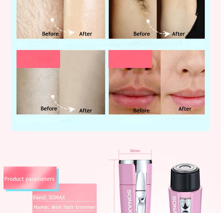 bikini trimmer before after