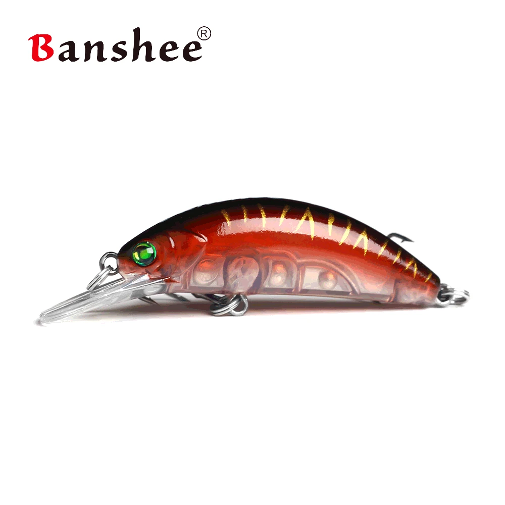 Banshee 54 мм 4 7 г плавающий/кривошипный Воблер для рыбалка на щуку рыболовный воблер