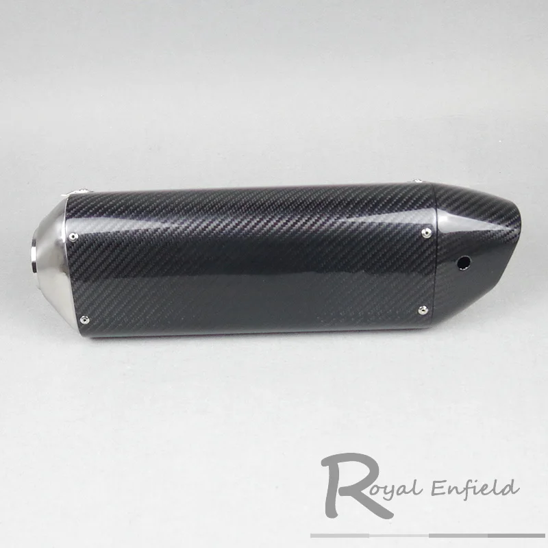 51mm Universal de Escape de la motocicleta Yoshimura de fibra de carbono silenciador de Escape Moto para R1 cbr650 1000 cbR650f zx6r GSXR K7 k8