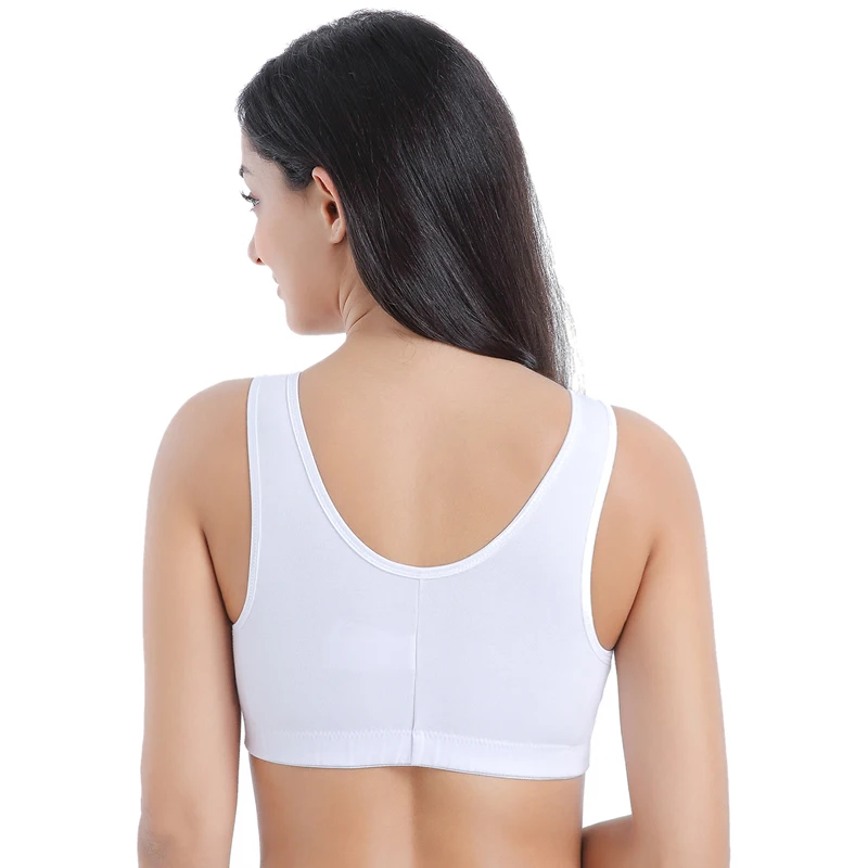 Front Fastening Bra with Pockets