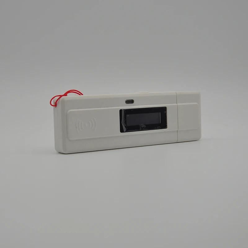 

134.2KHz White USB animal scanner for reading FDX-B microchip/tag +10pcs 2*12mm blue FDX-B syringe