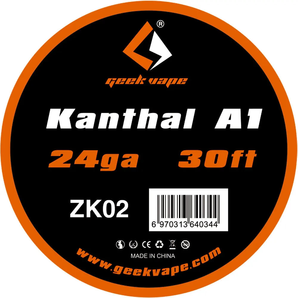 Оригинальный GeekVape провод 15 футов 30 атомайзер Сделай Сам kantha KA1 лента диаметр