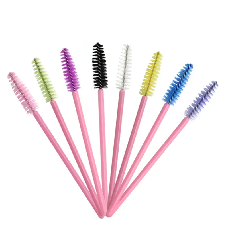 50/100Pcs Eyelash Brushes Makeup Brushes Disposable Mascara Wands Applicator Spoolers Eye Lashes Cosmetic Brush Makeup Tools