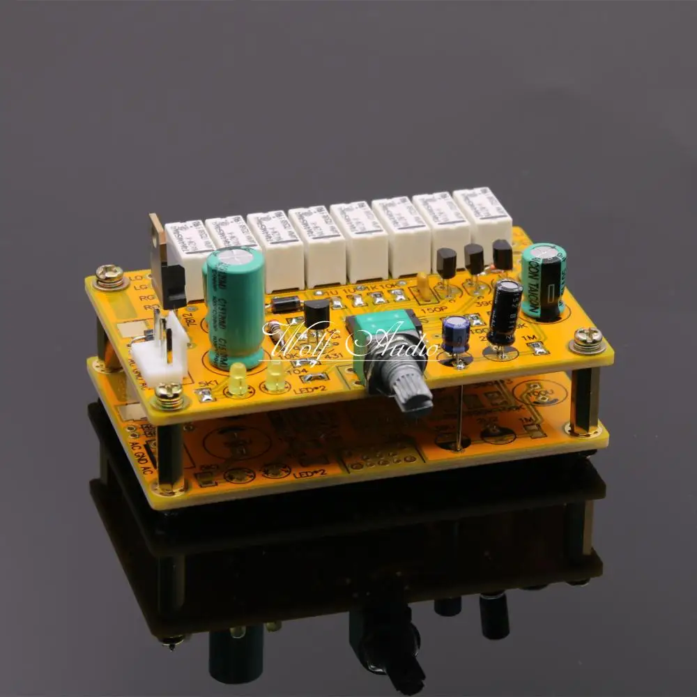 Assembly Hi End VOL / 4 Channel Relay Volume Control Board /Relay