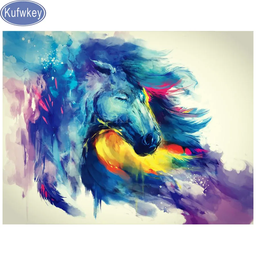 

Abstract art,puzzle horse Diamond Painting 5d diy crafts,Cross Stitch Square round Embroidery diamond pictures full rhinestones