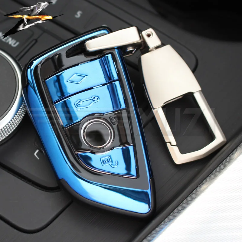 

High quality ABS Remote Key Car Key Cases Shell For BMW 1 2 Series BMW X5 X6 X1 F48 F39 F16 F15 Key Chain