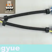 Longyue 2 шт. H4/9003 до 9005 9006 адаптер для фары штекер 6"