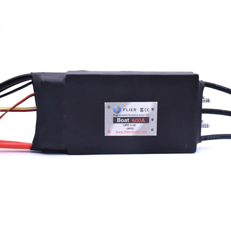FATJAY FLIER 600A 4 22S высокого напряжения ESC бесщеточный контроллер скорости с usb кабелем