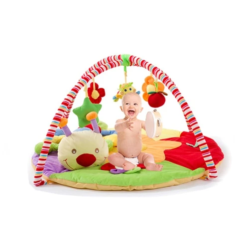 

Baby Rattles Play Mat Educational cartoon animals models Baby game pad crawling mat crawling blanket puzzle toy fitness rack