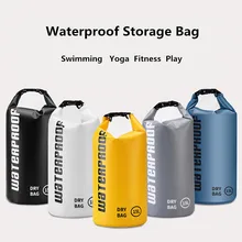 Унисекс Регулируемый Открытый Складной Водонепроницаемый сухой мешок Кемпинг Туризм Путешествия плавание пляж сумка для хранения Водонепроницаемость Q1053CMB
