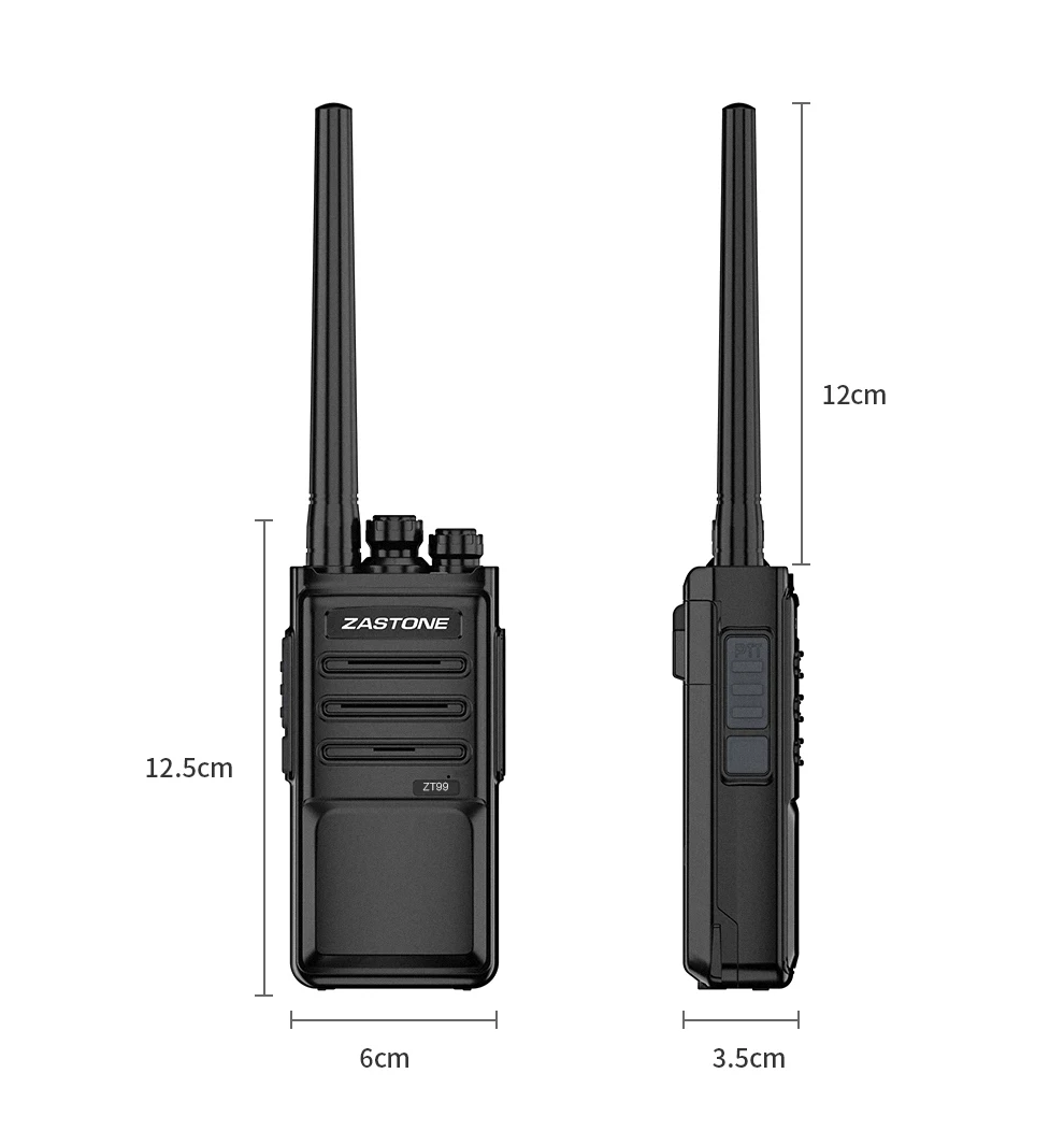 5 Вт портативная рация мини радио UHF 400-470 МГц 16CH 1500 мАч радио коммуникатор telsiz CB радио ZT99 такой же как Zastone X6