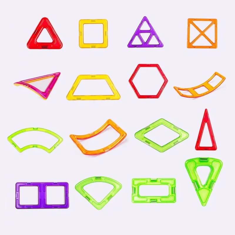 1 pièces grande taille blocs magnétiques bricolage construction briques simples partie accessoire construire aimant Designer éducatif modèle accessoires