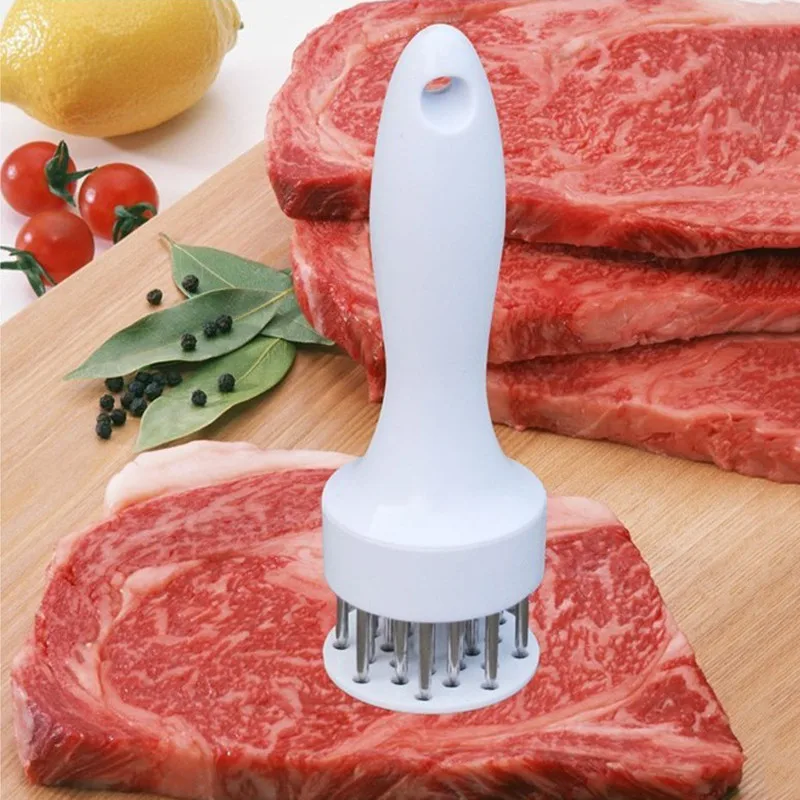 Профессиональная игла для смягчения мяса из нержавеющей стали кухонный