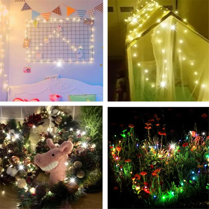 

New 3M strip lights with copper wire safety Christmas lights birthday party holiday home decoration accessories holiday pendant