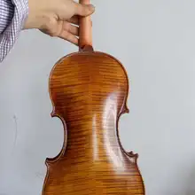 Лучшее качество 4/4 Скрипки модель amati 1566 задняя Дека из огненного клена 1566A