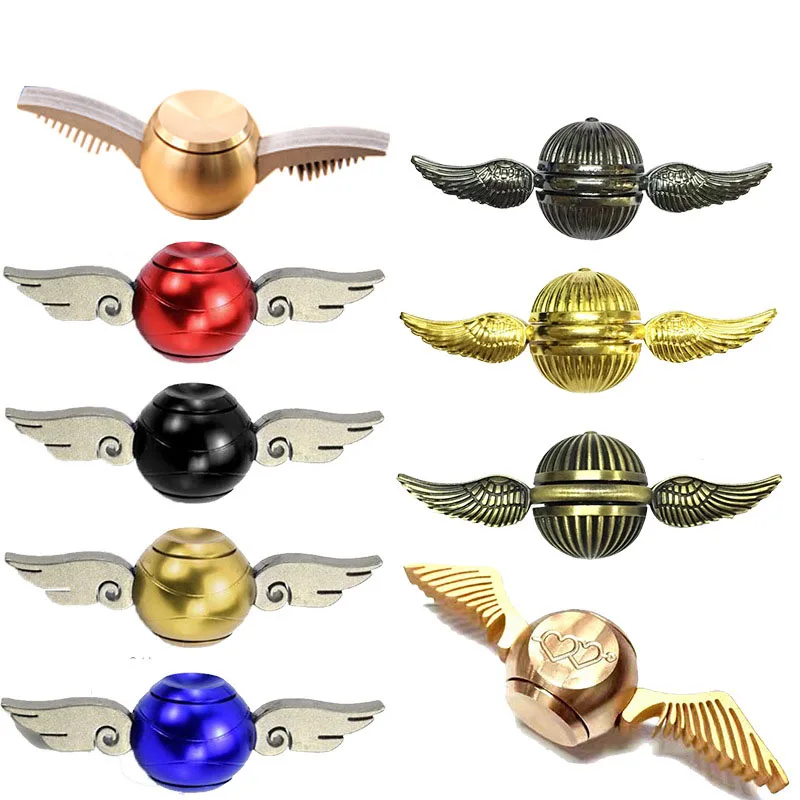 COOLEASTER Golden Snitch Harry Potter Fid Spinner Hand Toy For