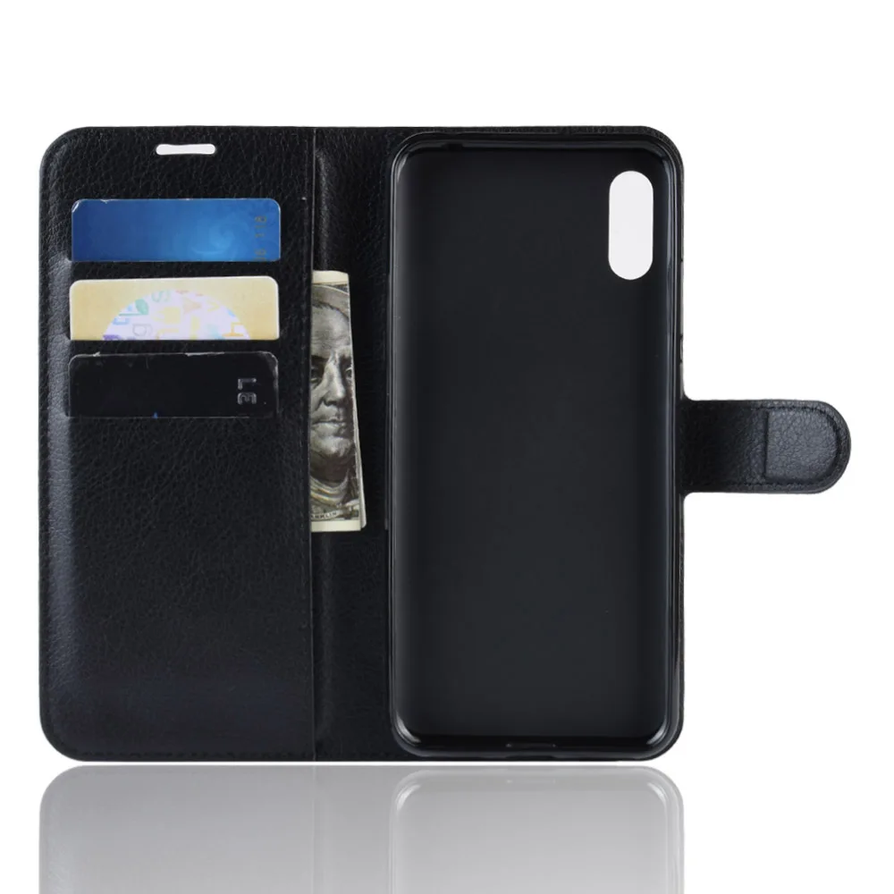 CYBORIS для Huawei Y6 Pro 2019 чехол Кожаный портмоне телефона Funda Coque флип сумочка