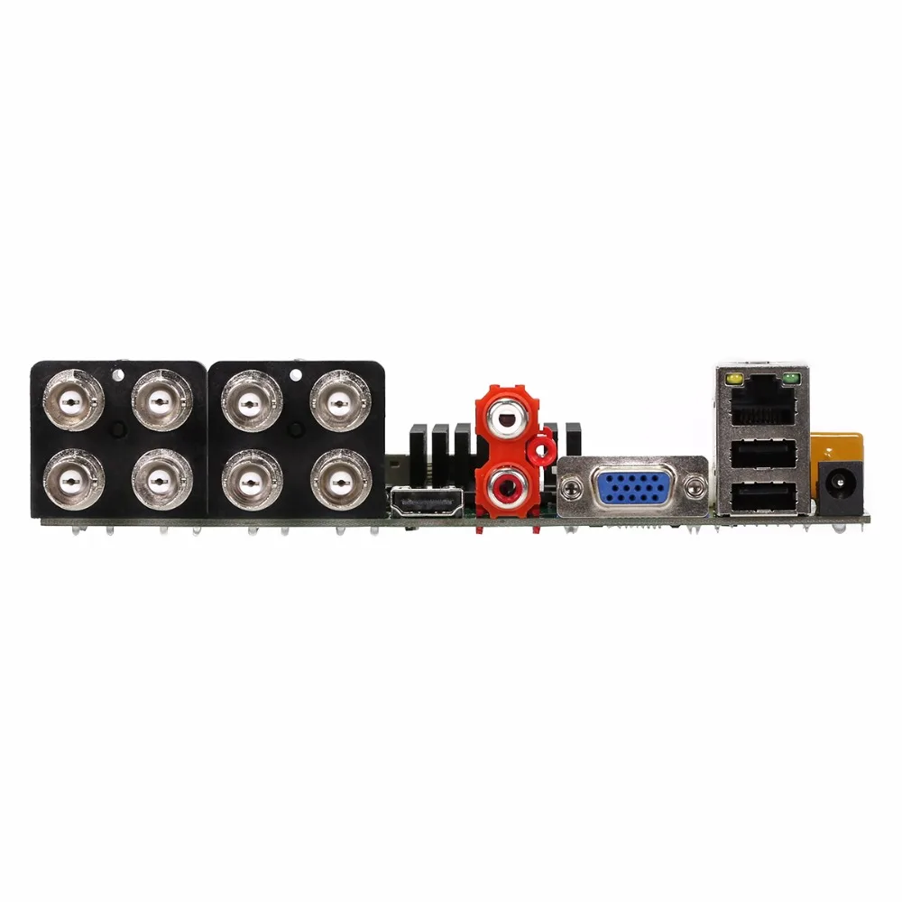 Материнская плата GADINAN 2MP 1080P AHD H 8CH DVR видеорегистратор DIY 4*1080P (аналоговый) + 4*1080P(IP)